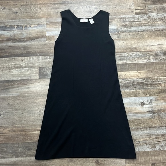 Vintage Parisian Signature 100% Merino Wool Sweater Dress Sz M Minimalist 90’s - Picture 9 of 15